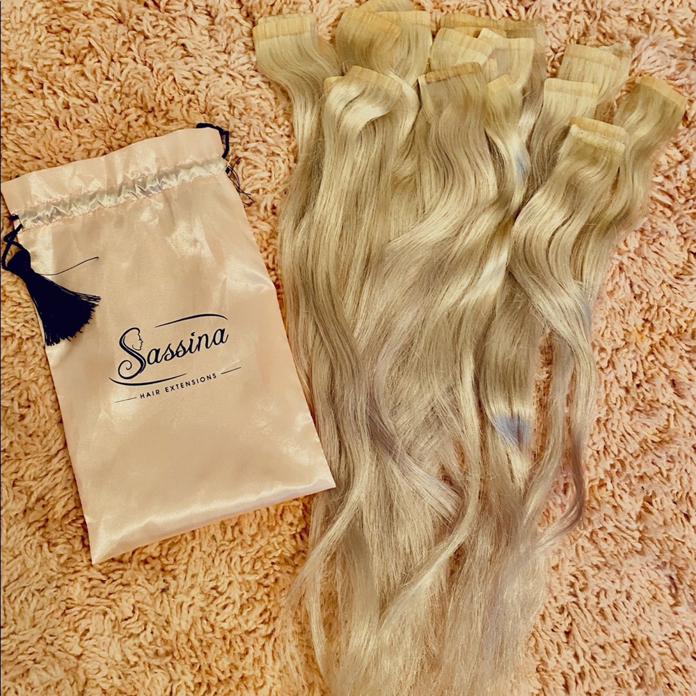 New, tape in extensions